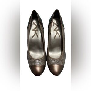 Anne Klein Sport Women's Bronze Heels